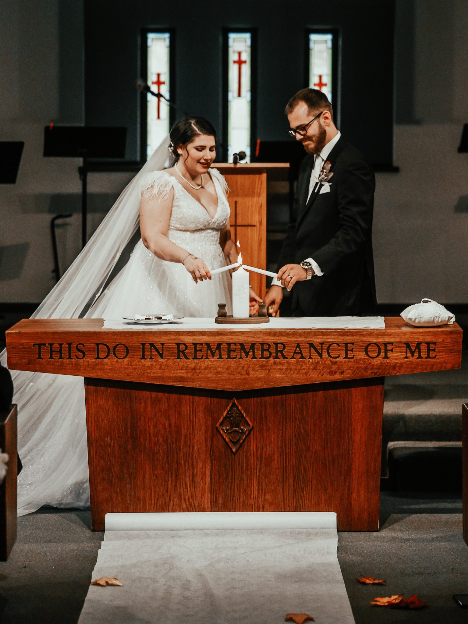 Wedding portrait by Melvin's Studios
